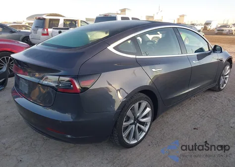 2018 Tesla Model 3 Long Range/Mid Range from USA, damaged, VIN 5YJ3E1EA1JF154869
